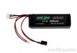 enLipo 2000mAh 3セル 送信機用 筒型 JR/Futaba