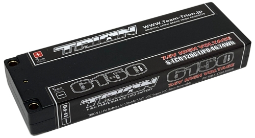 TRION Li-Po Battery 6150mAh/7.6V/120C Super LCG 5m